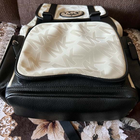 MICHAEL KORS Signature Logo Kent Hemp Rucksack Nylon Utility Backpack NWT - Picture 9 of 16